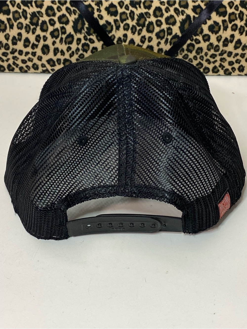 OTTO Big Time Threads Camo Black Mesh Trucker Hat Snapback NWOT - Picture 5 of 11